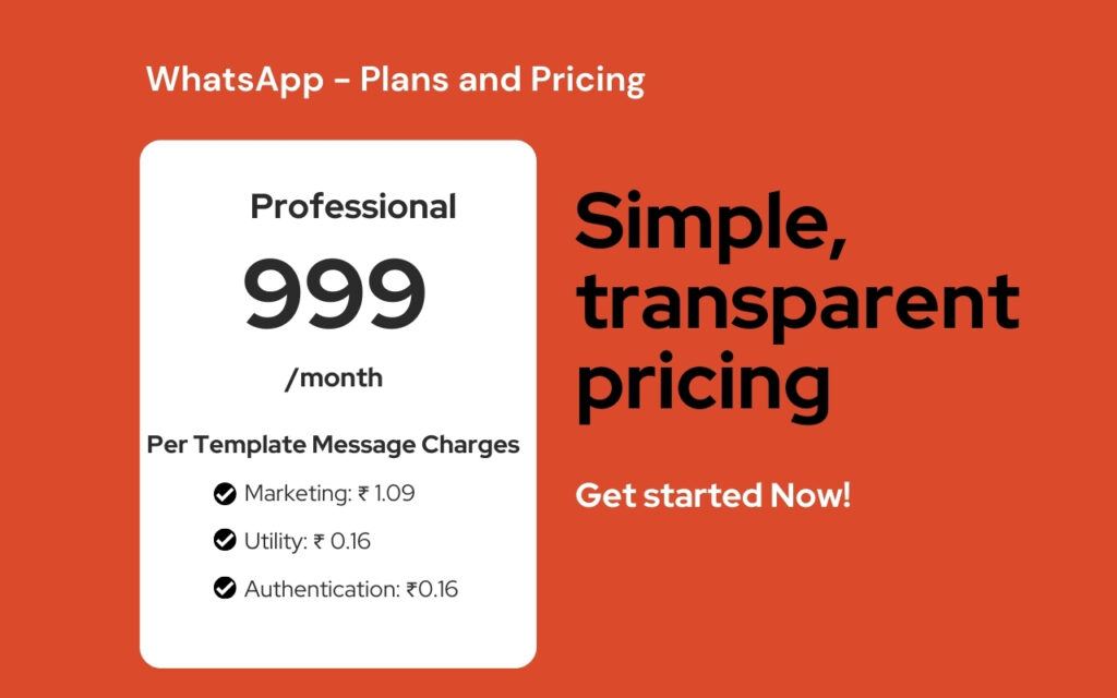 Whatsapp Pricing